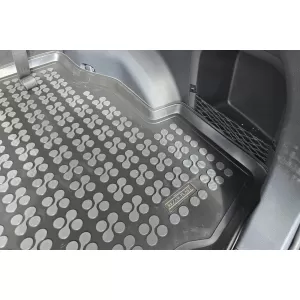 Rezaw-Plast gumis csomagtértálca Toyota Rav4, Rav4 hybrid 2018-tól, kis pótkerékkel és szerszámokkal a csomagtérben-image-6218833