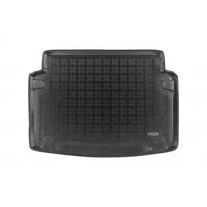 Rubber trunk mat by Rezaw-Plast suitable for VW Caddy Life Maxi 2008-2020 with 7 seats