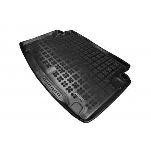 Rubber trunk mat by Rezaw-Plast suitable for VW Caddy Life Maxi 2008-2020 with 7 seats