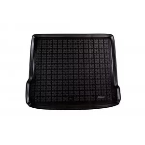 Rubber trunk mat by Rezaw-Plast suitable for Audi Q3 2011-2018 with small spare wheel
