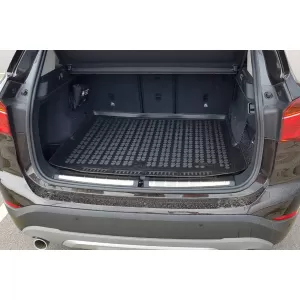 Rezaw-Plast gumis csomagtértálca BMW X1 F48 2015-2022 állítható hátsó ülésekkel, X1 U11 2022-től állítható hátsó ülésekkel-image-6219531