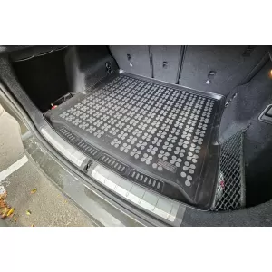 Rezaw-Plast gumis csomagtértálca BMW X1 F48 2015-2022 állítható hátsó ülések nélkül, X1 U11 2022-től állítható hátsó ülések nélkül-image-6219539