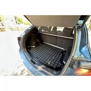 Rubber trunk mat by Rezaw-Plast suitable for Mazda CX-5 2017-2021, CX-5 after 2021, version without adjustable trunk floor and without Subwoofer-image-6219754