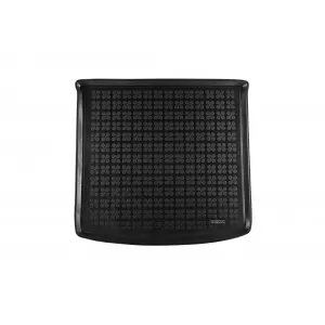 Rubber trunk mat by Rezaw-Plast suitable for Mitsubishi Outlander 2012-2021, without spare wheel, with 5-7 seats with folded 3rd row of seats, with or without subwoofer
