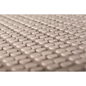 Rubber trunk mat by Rezaw-Plast suitable for Volvo V70, XC70 2007-2016, beige