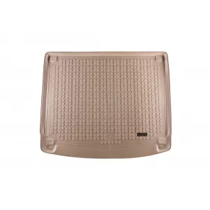Rubber trunk mat by Rezaw-Plast suitable for Porsche Cayenne 2010-2017 without subwoofer, beige