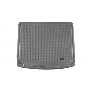 Rubber trunk mat by Rezaw-Plast suitable for Porsche Cayenne 2010-2017 without subwoofer, grey