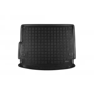 Covor de cauciuc pentru portbagaj de la Rezaw-Plast potrivit pentru Porsche Cayenne 2010-2017 cu sistem de sunet surround Bose, fără subwoofer, Cayenne Hybrid după 2017 fără subwoofer