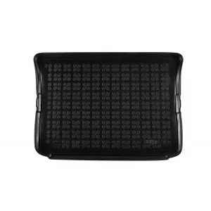 Rubber trunk mat by Rezaw-Plast suitable for Dacia Spring after 2021 hatchback, electric version