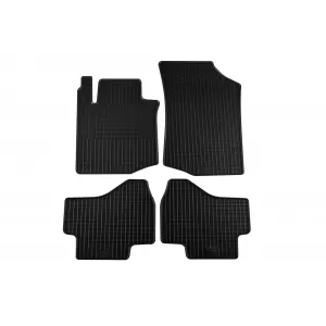 image-54-Specific rubber mats suitable for Peugeot 107, Citroen C1, Toyota Aygo 2005-2014, 4-piece set, black color