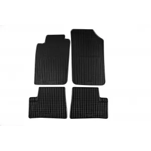 image-55-Specific rubber mats suitable for Peugeot 206 1998-2007, 206+ 2009-2013, 4-piece set, black color