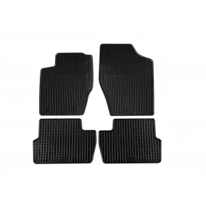 image-58-Specific rubber mats suitable for Peugeot 307 2001-2007, Citroen C4 2004-2010, 4-piece set, black color