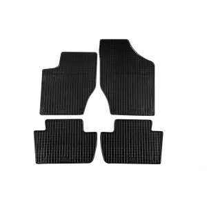 image-60-Specific rubber mats suitable for Peugeot 308 2007-2013, 4-piece set, black color