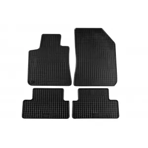 image-61-Specific rubber mats suitable for Peugeot 308 sedan 2013-2021, 4-piece set, black color