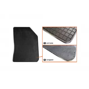 Mochete din cauciuc specifice, potrivite pentru Peugeot 308 sedan 2013-2021, set de 4 piese, culoare neagră-image-6220331