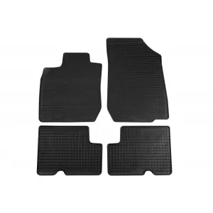 image-68-Specific rubber mats suitable for Dacia Logan 2005-2006, Logan MCV 2007-2013, 4-piece set, black color