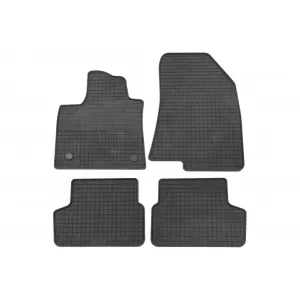 Mănuși din cauciuc specifice, potrivite pentru Dacia Sandero, Sandero Stepway după 2021, set de 4 piese, culoare neagră-image-6220387