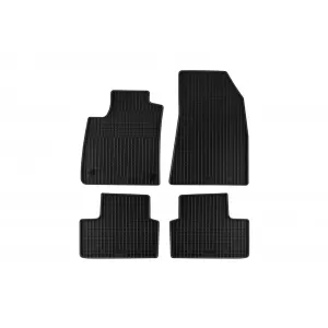 image-73-Specific rubber mats suitable for Renault Clio after 2019, 4-piece set, black color