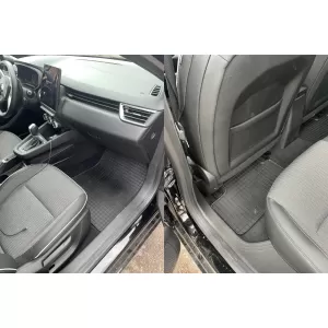 Mochete din cauciuc specifice, potrivite pentru Renault Clio după 2019, set de 4 piese, culoare neagră-image-6220401