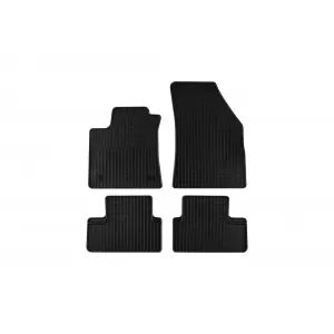 image-74-Specific rubber mats suitable for Renault Megane hatchback, wagon 2015-2022, 4-piece set, black color