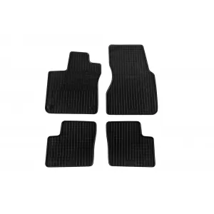 image-76-Specific rubber mats suitable for Renault Twingo, Smart ForFour after 2014, 4-piece set, black color