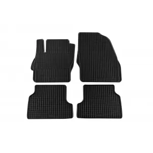image-3-Specific rubber mats suitable for Ford Focus 2004-2011, 4-piece set, black color