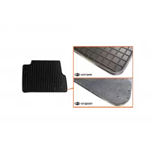 Mochete din cauciuc specifice, potrivite pentru Ford C-Max, Grand C-Max 2012-2015, set de 4 piese, culoare neagră-image-6220472