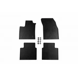 image-6-Specific rubber mats suitable for Ford Focus after 2018, 4-piece set, black color