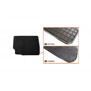Mănuși din cauciuc specifice, potrivite pentru Ford Mondeo 2007-2014, set de 4 piese, culoare neagră-image-6220486