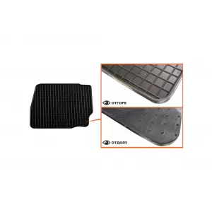 Mănuși din cauciuc specifice, potrivite pentru Ford Mondeo 2007-2014, set de 4 piese, culoare neagră-image-6220487