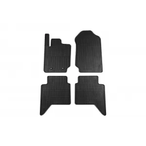 image-9-Specific rubber mats suitable for Ford Ranger after 2012, 4-piece set, black color
