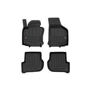 image-23-Specific rubber mats from Frogum 3D ProLine series suitable for Volkswagen Golf V 2003-2008, Jetta 2005-2010, 4-piece set, black color, with 24-month warranty