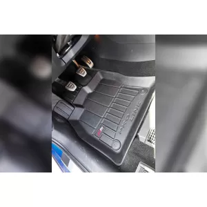 Mochete din cauciuc specifice, potrivite pentru Skoda Octavia 2013-2019, Octavia după 2019, set de 4 piese, culoare neagră, cu garanție de 24 de luni din seria Frogum 3D ProLine.-image-6220616