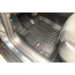 Mochete din cauciuc specifice din seria Frogum 3D ProLine, potrivite pentru Volkswagen Golf VII 2012-2019, T-roc după 2018, Seat Leon după 2012, set de 4 piese, culoare neagră, cu garanție de 24 de lu-image-6220663