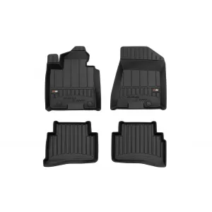 image-35-Specific rubber mats suitable for Hyundai Tucson 2015-2020, Kia Sportage after 2015, 4-piece set, black color, with 24-month warranty from Frogum 3D ProLine series.