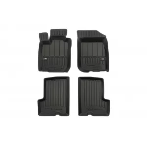 image-37-Specific rubber mats suitable for Dacia Duster I 2010-2018 from Frogum 3D ProLine series, 4-piece set, black color, with 24-month warranty