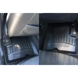 Mochete din cauciuc specifice, potrivite pentru Dacia Duster I 2010-2018, din seria Frogum 3D ProLine, set de 4 piese, culoare neagră, cu garanție de 24 de luni-image-6220736