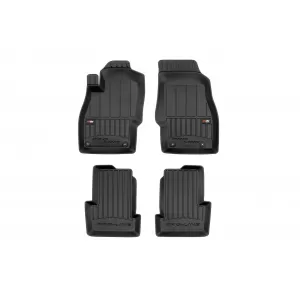 image-38-Specific rubber mats from Frogum 3D ProLine series suitable for Opel Corsa 2014-2019, Corsa D 2006-2014, 4-piece set, black color, with 24-month warranty