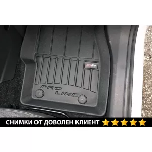 Mochete din cauciuc specifice din seria Frogum 3D ProLine, potrivite pentru Opel Corsa 2014-2019, Corsa D 2006-2014, set de 4 piese, culoare neagră, cu garanție de 24 de luni-image-6220747