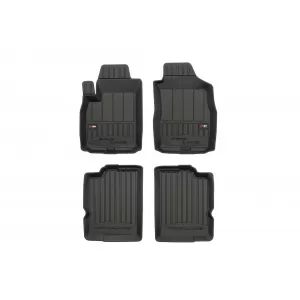 image-41-Specific rubber mats suitable for Fiat Panda II 2003-2012, 4-piece set, black color, with 24-month warranty
