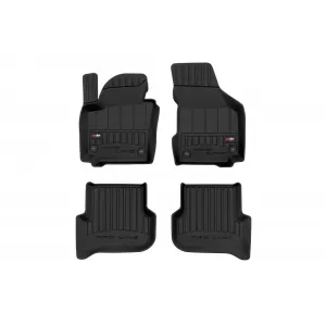 image-45-Specific rubber mats suitable for Volkswagen Golf V Plus after 2005, Seat Altea 2004-2015, Seat Altea XL after 2006, 4-piece set, black color, with 24-month warranty