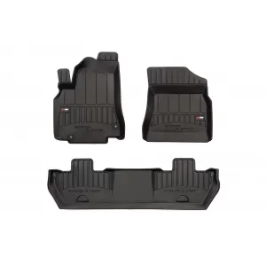 Mochete din cauciuc specifice, potrivite pentru Citroen Berlingo, Peugeot Partner 2008-2018, set de 3 piese, culoare neagră, cu garanție de 24 de luni-image-6220819