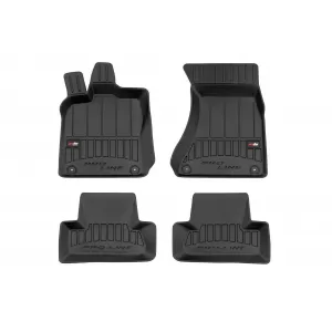 image-54-Specific rubber mats suitable for Audi Q5 2008-2017, 4-piece set, black color, with 24-month warranty