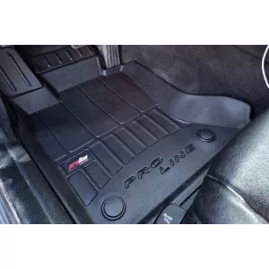 Mănuși de cauciuc specifice din seria Frogum 3D ProLine, potrivite pentru BMW Seria 5 F10, F11 2011-2015 X-Drive, set de 4 piese, culoare neagră, cu garanție de 24 de luni-image-6220919