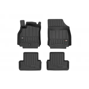 image-59-Specific rubber mats suitable for Renault Megane 2008-2015, 4-piece set, black color, with 24-month warranty