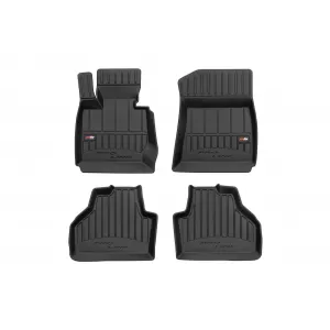 image-61-Specific rubber mats suitable for BMW X3 F25 2010-2017 from Frogum 3D ProLine series, 4-piece set, black color, with 24-month warranty
