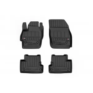 image-62-Specific rubber mats suitable for Mazda 3 2009-2013 from Frogum 3D ProLine series, 4-piece set, black color, with 24-month warranty
