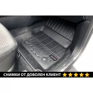Mochete din cauciuc specifice, potrivite pentru Mazda 3 2009-2013, din seria Frogum 3D ProLine, set de 4 piese, culoare neagră, cu garanție de 24 de luni-image-6220961