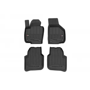 image-63-Specific rubber mats suitable for Skoda Superb 2008-2015 from Frogum 3D ProLine series, 4-piece set, black color, with 24-month warranty