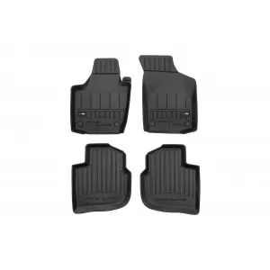 image-68-Specific rubber mats suitable for Skoda Rapid, Seat Toledo IV 2013-2019, 4-piece set, black color, with 24-month warranty from Frogum 3D ProLine series.